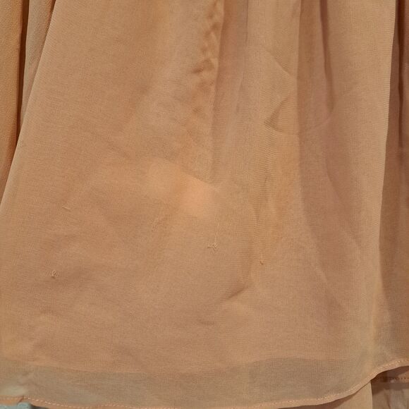 1.STATE Off-The-Shoulder Long Sleeve Top Sz M Toasted Nut Pullover NWT *Flaws - Picture 8 of 12